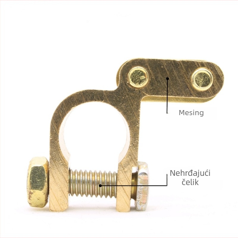 Mesing klem za bateriju, teška konstrukcija | Model: C4 | Tehnologija: Štanciranje | Težina: 113 g