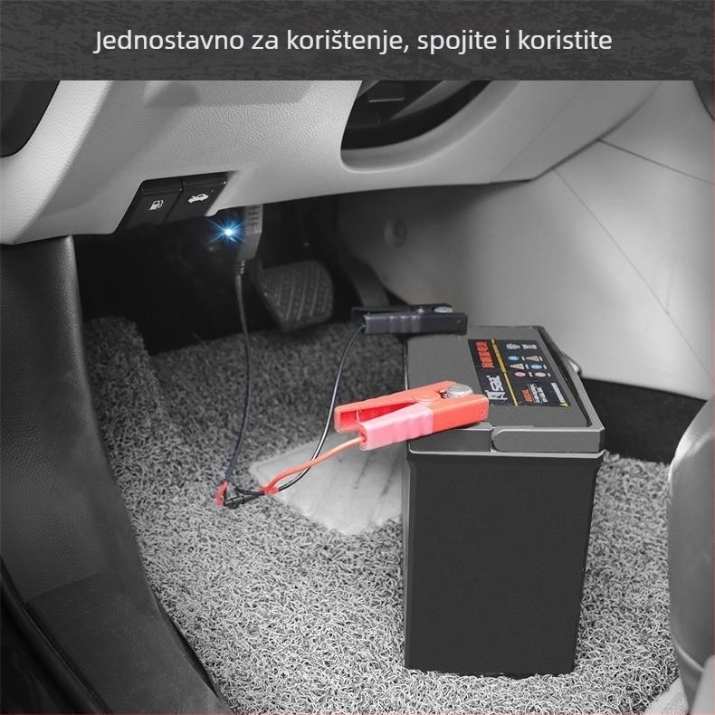 AUTOOL BT-30 Auto OBD baterijski kabel s ECU hitnim napajanjem, 12V, OBDII standard, univerzalno