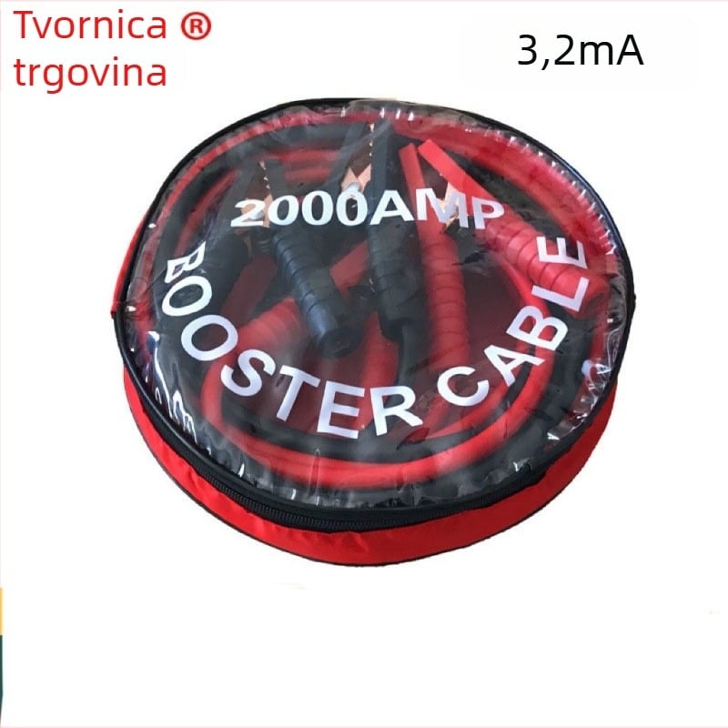 Auto kabel za paljenje baterije s bakrenim krokodilski klipsama, model 3M, marka Comrade-in-arms