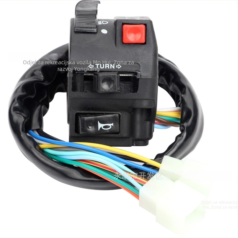 ATV off-road lijevi ručni prekidač s pet funkcija, 110-250cc