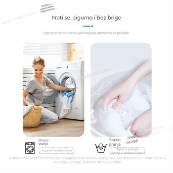 Muške električno zagrijavajuće hlače s tri razine i osam zona grijanja, visoki struk, ravni kroj, vanjski materijal od poliesterskih vlakana s podstavom za zimu