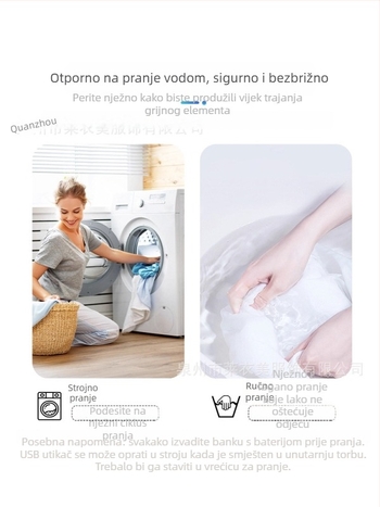 Hlače za zimu ravnog kroja, tkanina od poliester vlakana, podstava i punilo od poliester vlakana, srednji pojas, sportsko-rekreativni stil