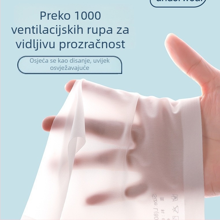 Djevojački bešivni grudnjak za ljeto, prozračan, Ice Silk