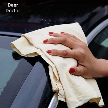 Dr. Deer krpa za čišćenje automobila od ovčje kože, višenamjenska, 260 g, prirodan oblik