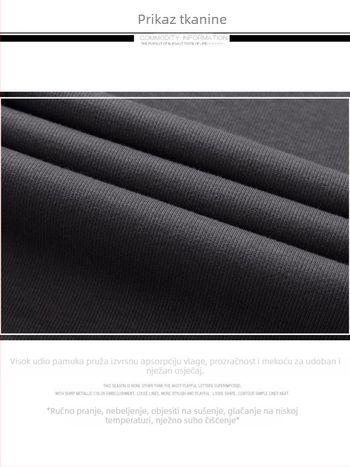 Ženske hlače od pamuka-elastana, mikro- flare kroj, visokim strukom, dugačke do poda, casual stil, proljeće 2025