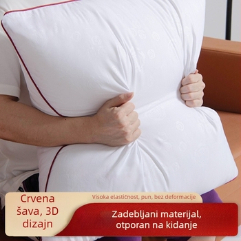 Jastuk s unutarnjim jezgrom, jednobojni uzorak, jednostavan i moderan stil, punilo: Drugo, materijal navlake: Drugo