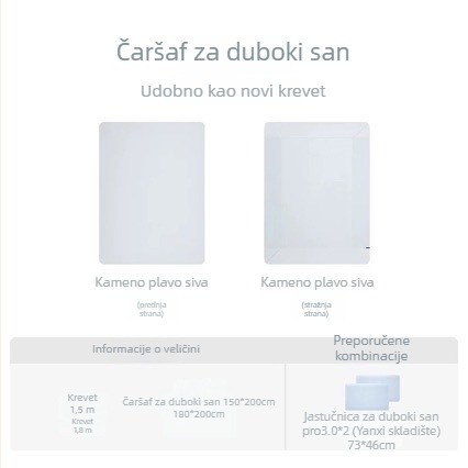 Prilagodljiva plahte s zaštitom madraca, hotelskog stila, za sve sezone, jednobojna, moderni minimalistički stil, veličina 1,5 m