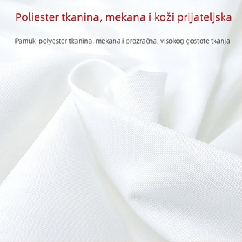 Posteljina od poliestera, twill tkanina, jednostavan uzorak, moderni minimalistički stil