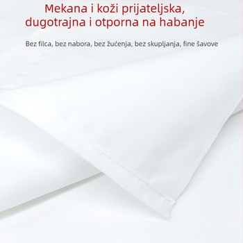Posteljina od poliestera, twill tkanina, jednostavan uzorak, moderni minimalistički stil
