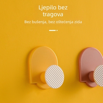 Ljepljive vješalice za odjeću iza vrata, vješalice za zid kupaonice bez bušenja, lagan luksuzni dizajn