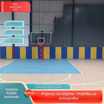 PVC zidna meka torba za sportske dvorane — moderan minimalistički dizajn, prilagodljivo, pogodno za poslovne prostore