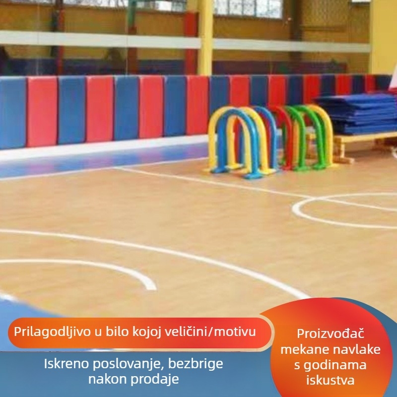 Samoljepljiva zaštitna ploča za zid – zaštita od udara za dvorane, vrtiće i Taekwondo dvorane, jedinstven uzorak