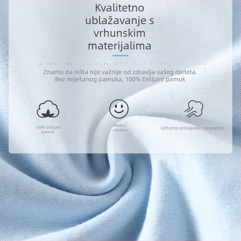 Nan baby Podmetač za sjedalo dječjeg kolica — pamuk + svila + led svila, prozračni rashladni jastučić, pogodno za dob 0–1 godina, mogućnost prilagodbe obrade