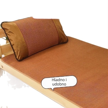 Podloga za krevet od viskoze Ice Silk za studentske domove, dvostrani džakard, pogodna za dojenčad i djecu