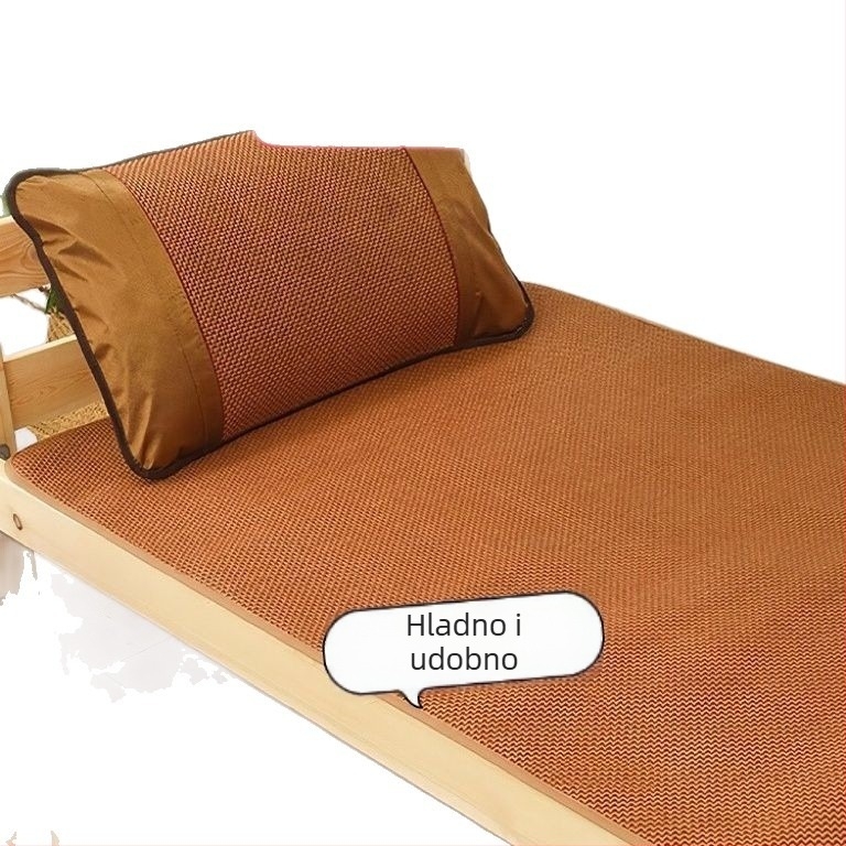 Podloga za krevet od viskoze Ice Silk za studentske domove, dvostrani džakard, pogodna za dojenčad i djecu