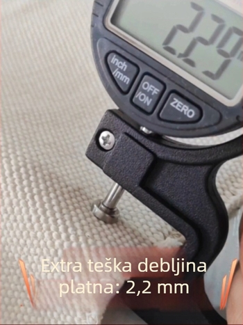 Podloga za krevet, sklopiva, viskozna vlakna ledenog svile