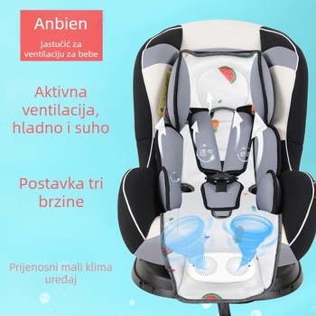 Prozračni madrac za dječje kolica — Ambeen, poliester i polipropilen ABS, za djecu od 0 do 4 godina