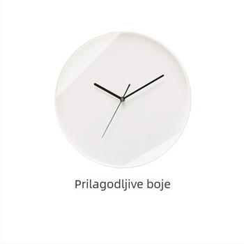 Prilagodljivi plastični zidni sat za DIY dizajn, ODM/OEM