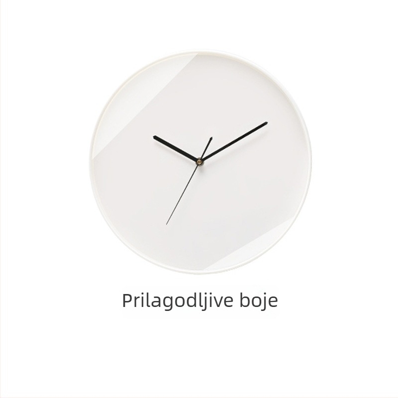 Prilagodljivi plastični zidni sat za DIY dizajn, ODM/OEM