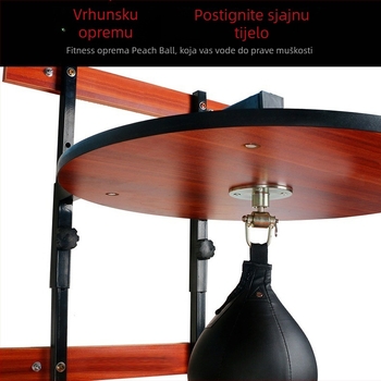 Leopard Sports PU visići trening oprema za boksačku reakcijsku brzinu — materijal PU, stil visi, licencirana privatna etiketa