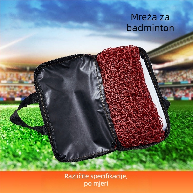 Prenosna mreža za badminton, profesionalni standard za unutarnju i vanjsku upotrebu, Xin Wenze, prilagodljiva