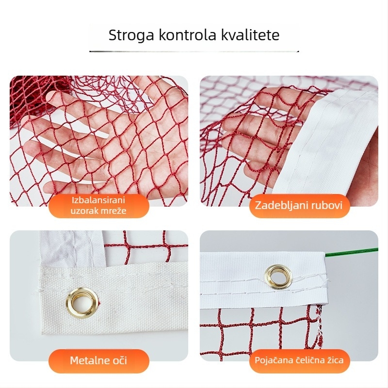 Prenosna mreža za badminton, profesionalni standard za unutarnju i vanjsku upotrebu, Xin Wenze, prilagodljiva