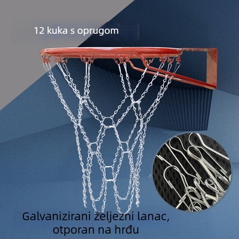 Čelična ploča za košarku i obruč, M.Dunk, 680 g