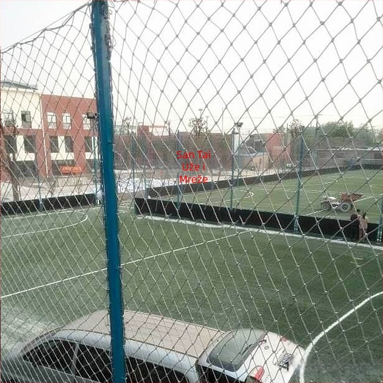 Mreža za lopte za vanjske sportove, poliesterska mreža, model STAW017, nosivost 1000