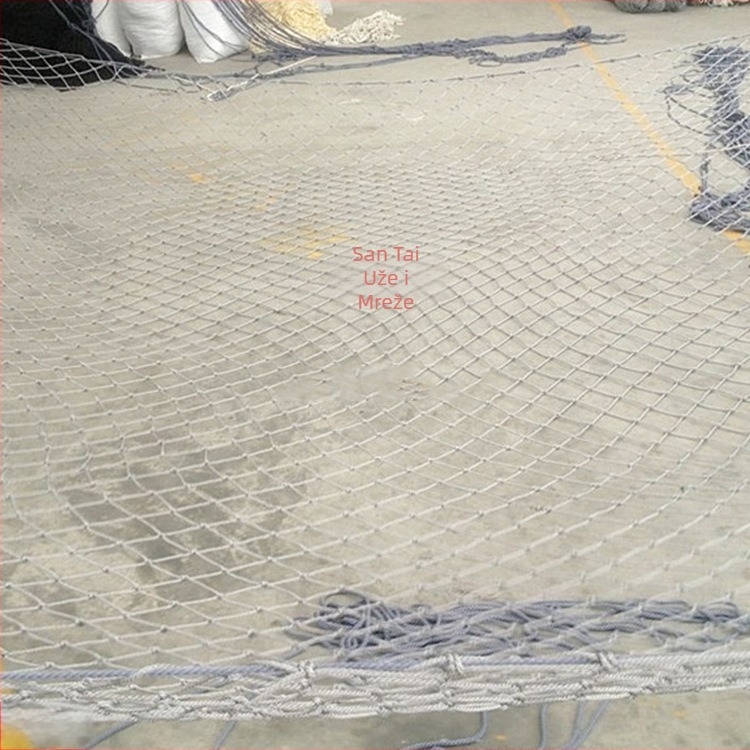 Mreža za lopte za vanjske sportove, poliesterska mreža, model STAW017, nosivost 1000