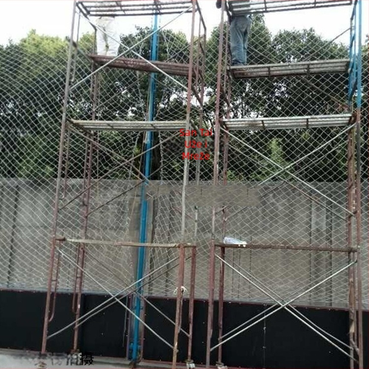 Mreža za lopte za vanjske sportove, poliesterska mreža, model STAW017, nosivost 1000