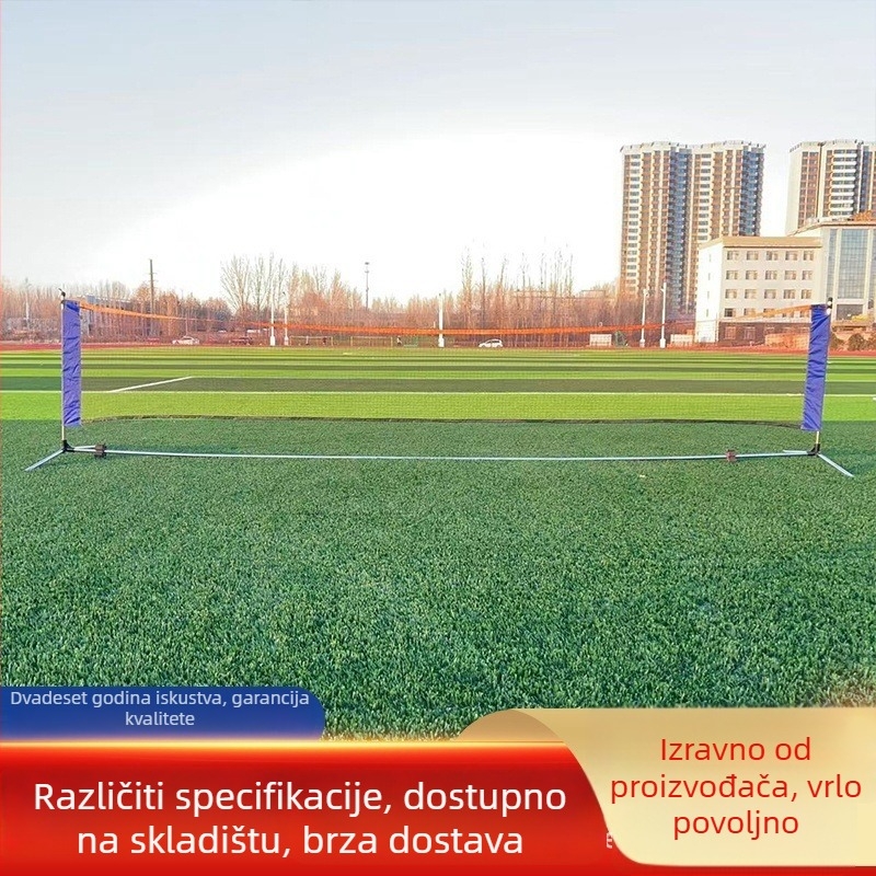 Stalak za pickleball mrežu – prenosiv, za unutarnju i vanjsku upotrebu, jednostavna montaža za kućnu upotrebu (Materijal: Drugo; Težina: 2,5 kg; Primjenjivi scenariji: fitness oprema, drugi loptaški sportovi; Kategorija: teniska kolona)
