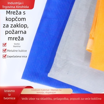 Sigurnosna mreža za gradilište, PVC premaz, vatrootporna, mreža za okvir ljestava