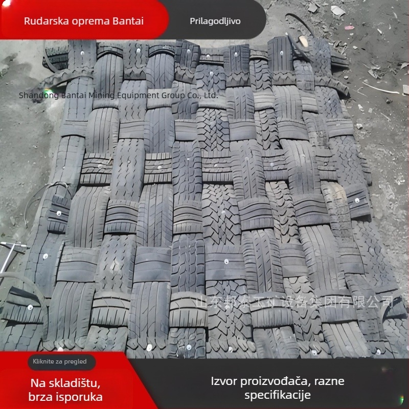 Obična sigurnosna mreža BTJD-001, Materijal: gumena koža, Funkcija: zaštita od odletjelih kamenčića, Područja primjene: rudarski radovi i tunelski radovi, projekti vodnog gospodarstva i izgradnja autocesta