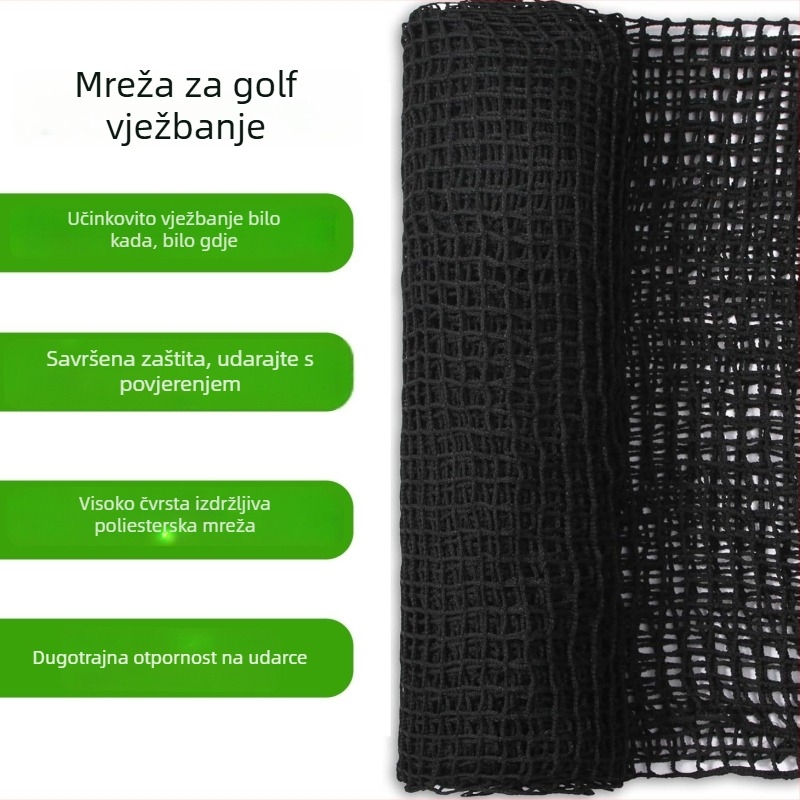 Podiyeen mreža za golf trening – izdržljiva zaštitna mreža za udarce