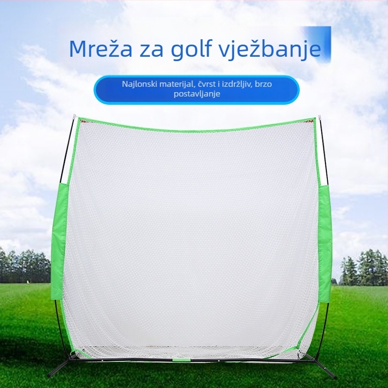 Velika mreža za golf treniranje, poboljšana verzija, odvojiva i prijenosna