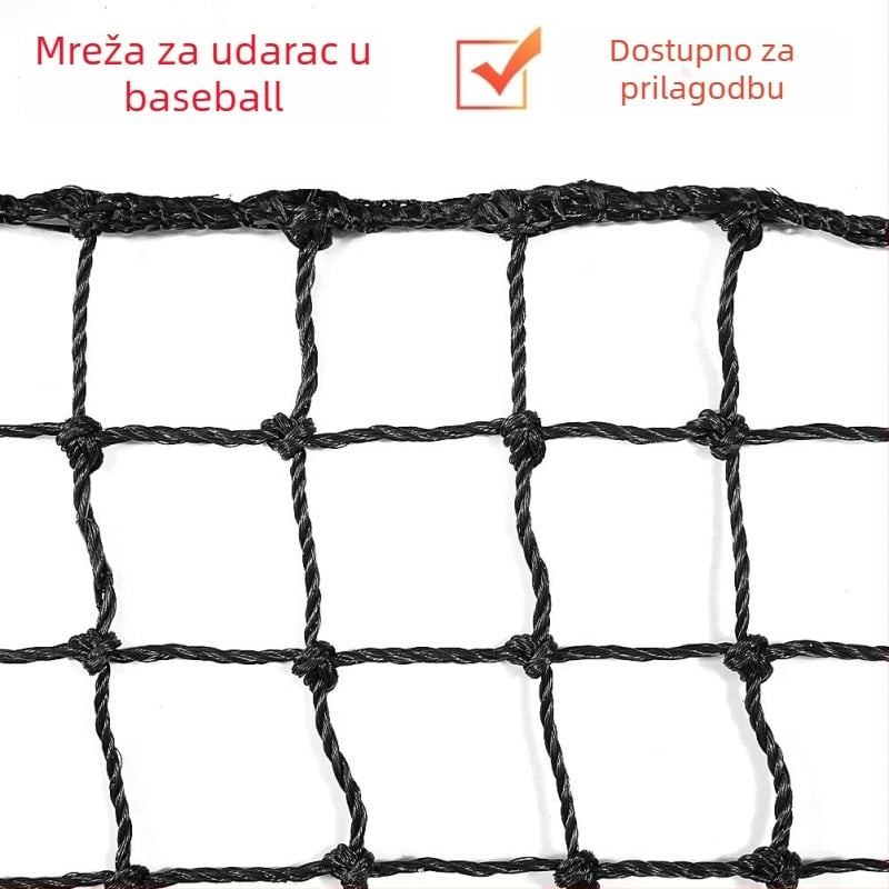 Zaštitna mreža za zaštitne ograde, PE materijal, vanjska obuka, otpor 100p, sigurnost