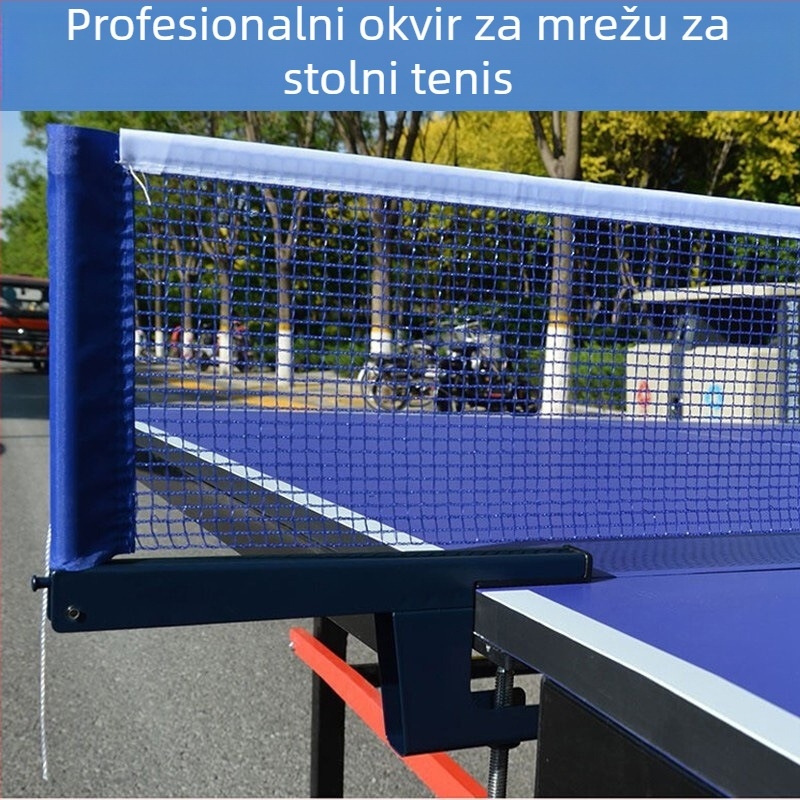 Univerzalni okvir mreže za stolni tenis, unutarnja i vanjska uporaba, prijenosni