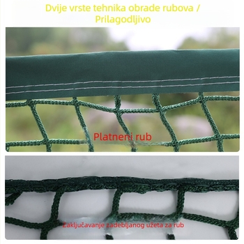 Zaštitna mreža za dronove za sportske objekte, gornja mreža za košarkaške terene, ograda skijališta, izolacijska mreža za badminton i stolni tenis
