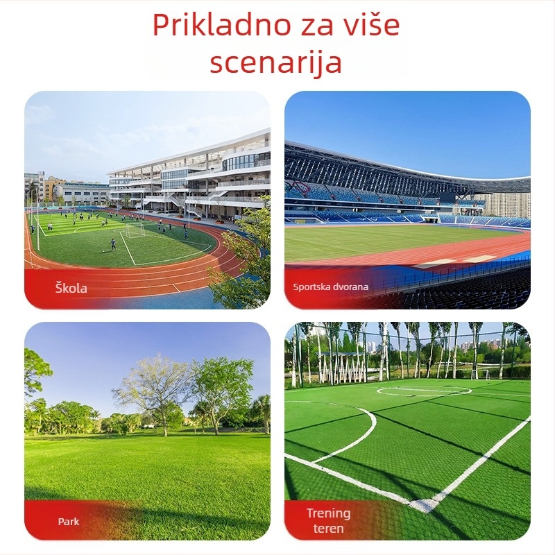 Xin Yijia Golf trening mreža – unutarnja upotreba, jednostavna za postavljanje, prijenosna; materijali: poliester, platno, željezo, staklena vlakna.