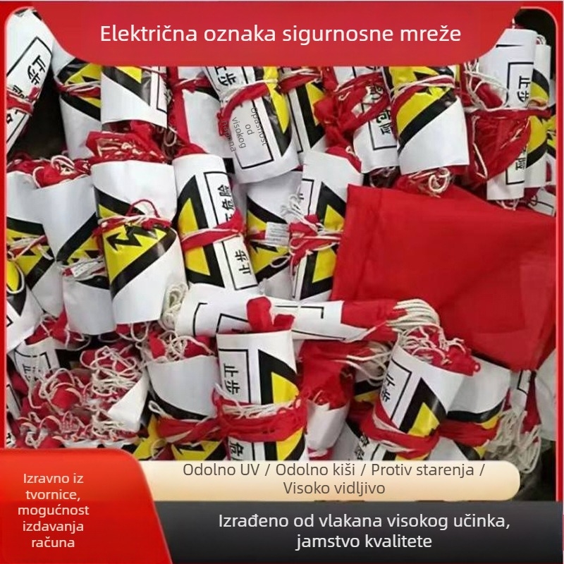Prilagođena najlonska sigurnosna mreža za gradilište