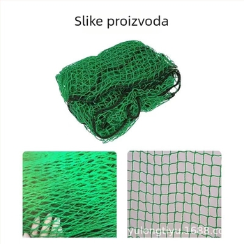 Golf mreža za trening s udarnom kavezom — polietilen/poliester, unutarnja/vanjska upotreba, tisk logotipa, prilagodba