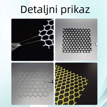 Plastična mreža za izolaciju polica Huaqi — mreža za odjeljak polica i mreža za hladnjak/podlogu; pogodna za ograde trgovačkih centara, skladišta i voćnjaka