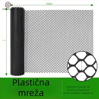Sigurnosna mreža za balkon – plastična zaštitna mreža za sprječavanje pada i zaštitu od mačaka