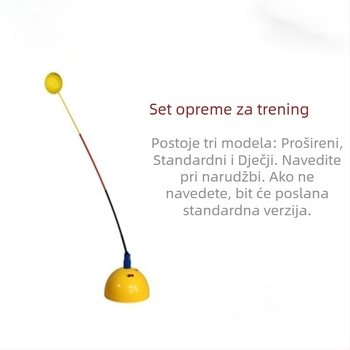 Tenis trener za samostalnu vježbu s fiksnom postavom – izdržljiva vježba zamaha za jednoga korisnika