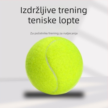 Profesionalne teniske lopte za juniorske treninge i natjecanja; visoka elastičnost, izdržljiva konstrukcija od gume i kemijskih vlakana; mogućnost otiska logotipa.