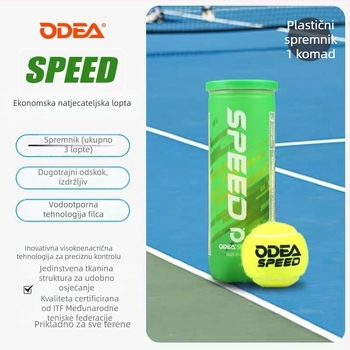 Tenis lopta — ekonomična, otporna na trošenje za trening, za početnike, od gume