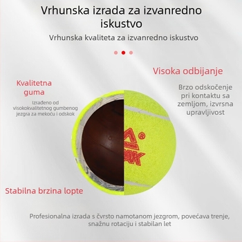 Peak Teniska Lopta za Trening - Guma, Proizvedeno u Zhejiangu