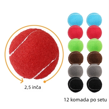 Teniska lopta za kućne ljubimce, gumena, za stolni tenis, kategorija Tenis