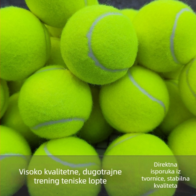 Teniska lopta za vježbanje za početnike – visoka elastičnost, izdržljiva guma – ispis logotipa, prilagodba dostupna – Mingyi Brothers