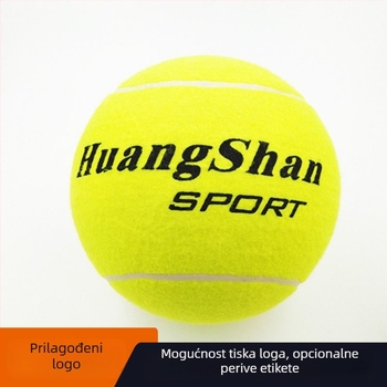 Huangshan Nadusiva tenis lopta za pse, gumeni i vuneni materijal, s otiskom logotipa, prilagođena obrada, artikl 09